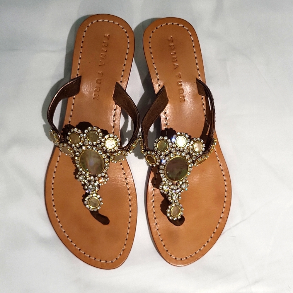 Trina turk sandals size 8